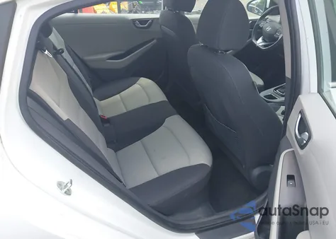 2017 Hyundai Ioniq Hybrid Sel из США, поврежденный, VIN KMHC75LCXHU020395